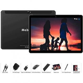 MEBERRY Tablet 10 Pulgadas con cámara 5.0+8.0 MP