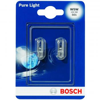 Bosch 684180 Pure Light 2 Ampoules W5W 12 V 5W