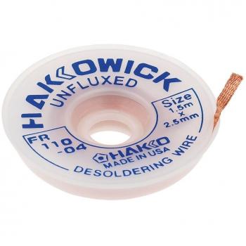 Trenza de Hilo Desoldador Hakko 2,5 mm x 1,5 m