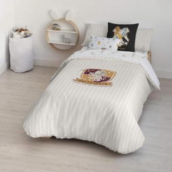 Funda Nórdica Gryffindor con Botones 100% Algodón para Cama de 80 (140x200 cm)