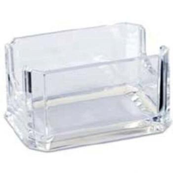 Portabustina Singola per Zucchero in Acrilico 8x5,5 cm