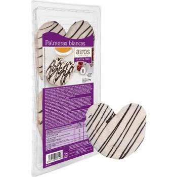 Airos Palmeras Chocolate Blanco sin Gluten 150g