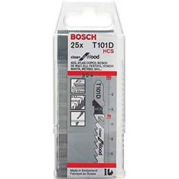 Bosch T101 D Precision Wood Cutting Jigsaw Blades