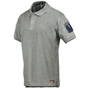Polo st.tropez gris camuflaje manga corta XXL