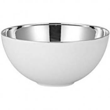 Rosenthal Schale TAC Gropius Skin Platin 19 cm, Porzellan