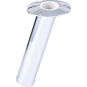 Heavy Duty Flush Mount Rod Holder, Lees Tackle, RH534SS, 15 Degree, 2.25 Inch OD