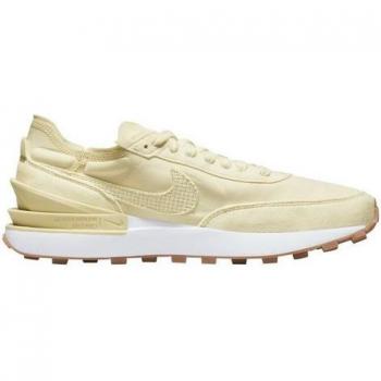 Nike Waffle One Damen Sneaker in Kokosmilch und Gold 38.5
