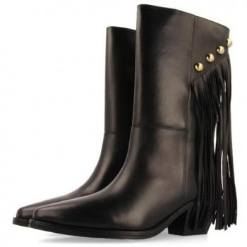Stivali Donna Gioseppo Brunswick in Pelle Nera EU 36