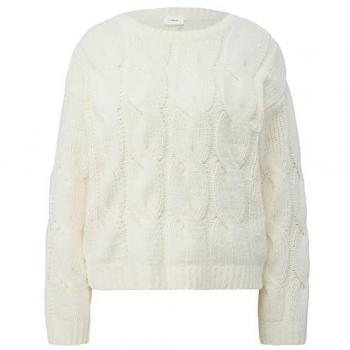 S.Oliver BLACK LABEL Strickpullover, mit Strukturmuster