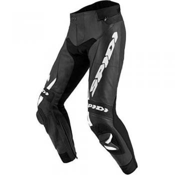 Spidi RR Pro 2 Pantaloni in pelle moto Nero Bianco taglia 54