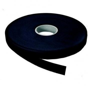 Velcro macho negro con adhesivo 20mm
