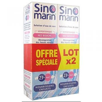 Solución Nasal Hipertónica Sinomarin para Niños 2 x 100ml