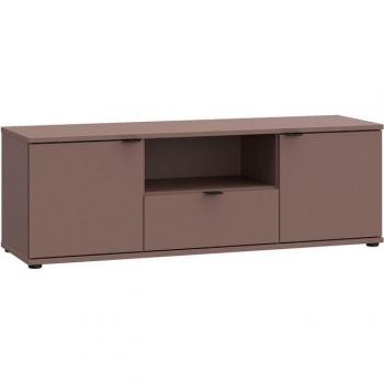 Ganymede Lowboard für Fernseher – 129,8 cm, Schublade & Kabelführung