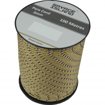 Savage Island 100m Paracord Reel – Extreme Weather 3mm Basha Rope
