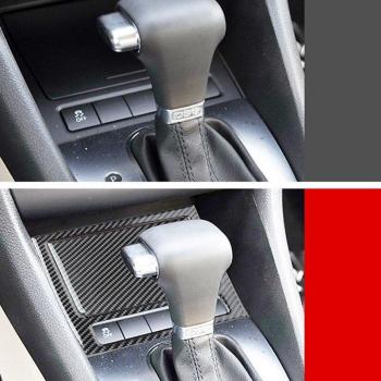 Cubierta de cenicero con textura de fibra de carbono para Golf 6 MK6