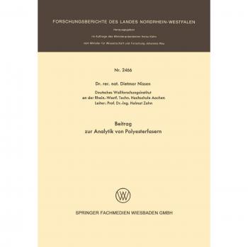 Beitrag zur Analytik von Polyesterfasern
