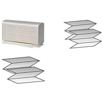 Fripa Essuie-mains 2 couches, 235 x 320 mm, pli-W, extra blanc