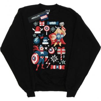 Marvel Dames Thor en Captain America feestelijke trui