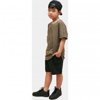 Urban Classics Jungen Bio Cargo Sweatshorts Blau