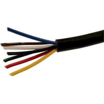 Cable de Tracción 30 m 7 Polos 0,65 mm² – Connect