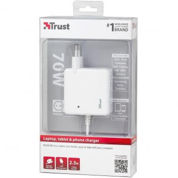 Trust 18821 Alimentatore Universale 70W per Cellulari