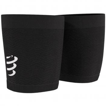 Black Quad Leg Warmers by Compressport (T4)
