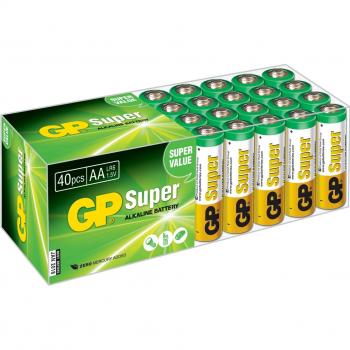 Alkaline Batterie AA 1.5 V Super 40-Fach