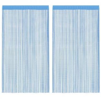 Veste a filo blu scuro 100x250 cm (2 unità) – VidaXL