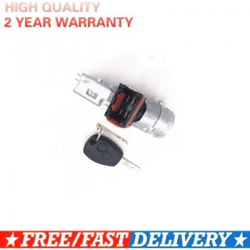 Ignition Barrel Starter Switch with Key for Renault Vauxhall Fiat 2005 Models