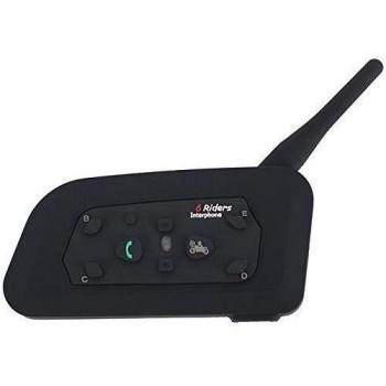 Intercomunicador Bluetooth para Casco de Motocicleta Excelvan V6 Pro