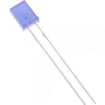 TRU COMPONENTS 2x5mm Blue LED 125mcd
