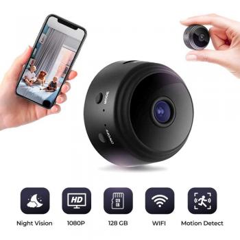 Portable 1080P Wireless Security Camera with Motion Detection