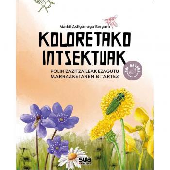 Koloretako intsektuak (Tapa blanda).