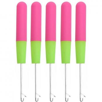 Kit de Agujas de Ganchillo Multicolor para Tejer Trenzas