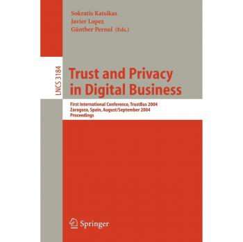 Trust and Privacy in Digital Business