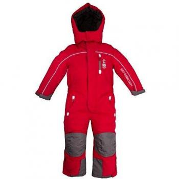 Ski-Overall Kinder Rot 92 cm – Outburst, Wasserdicht & Atmungsaktiv