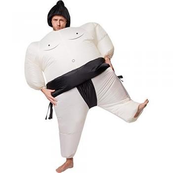 Tectake Inflatable Sumo Warrior Costume – 2-Panel Design