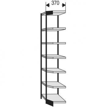 Structure de Rayonnage Angulaire PROGRESS 2000 – Hauteur 2600 mm, Largeur 400 mm