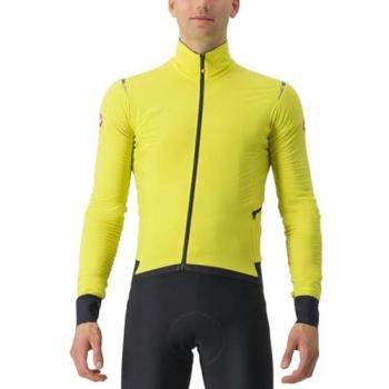 Chaqueta Castelli Alpha Flight RoS para Hombre Amarillo Azufre