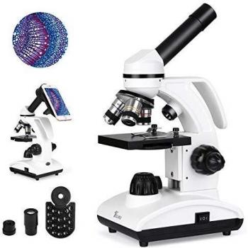 TELMU Professional Monocular Microscope 40x to 1000x