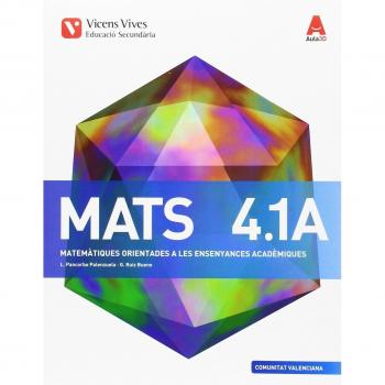 Mats 4 a val trim (mat academiques) aula 3d (Tapa blanda).