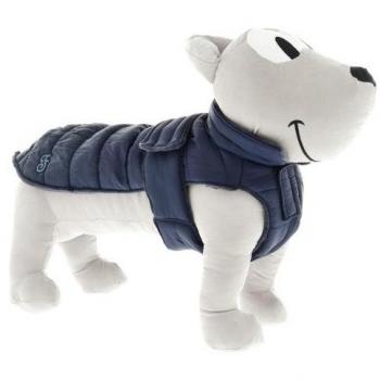 Piumino Blu per Cani 55 cm