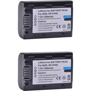 Sony NP-FH50 Dual Battery Set