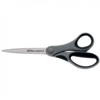 Office Depot Soft Grip Scissors Black Red 260mm