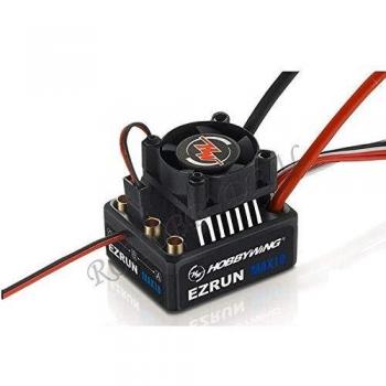 Hobbywing Variateur de Vitesse Électronique EzRun Max10 60A Waterproof Noir Unisex