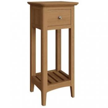 Assembled Solid Ash Wood Telephone Stand