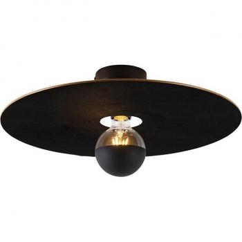 Plafón negro 45 cm pantalla plana