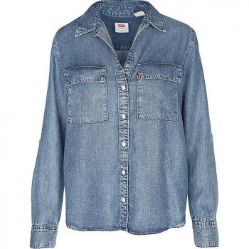 Camicia Levi's® Doreen Utility Worn In Dark Indigo L