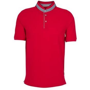 Bugatti Poloshirt, mit Stehkragen