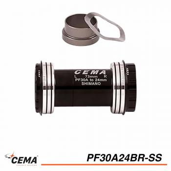 Asse Del Movimento Centrale Cema PF30A per Cannondale Acciaio
